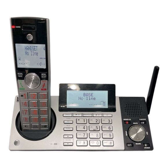 AT&T CL83417 DECT 6.0 3 Handset Cordless Phone - Picture 2 of 9